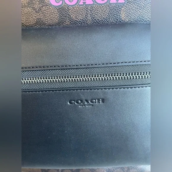 NWT！COSMIC COACH WEST BACKPACK IN SIGNATURE CANVAS WITH ROBOT PRINT（COACH CW326） - Picture 6 of 14